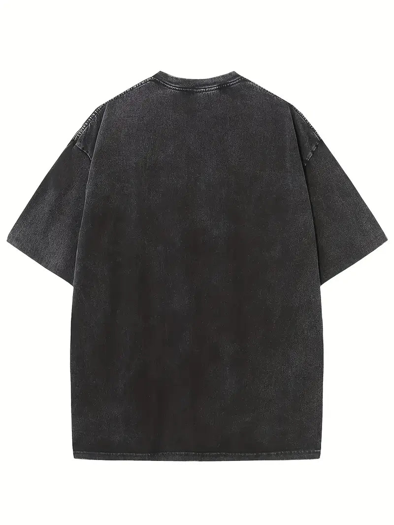 Silhouette Graphic Oversized T-Shirt (Lips)
