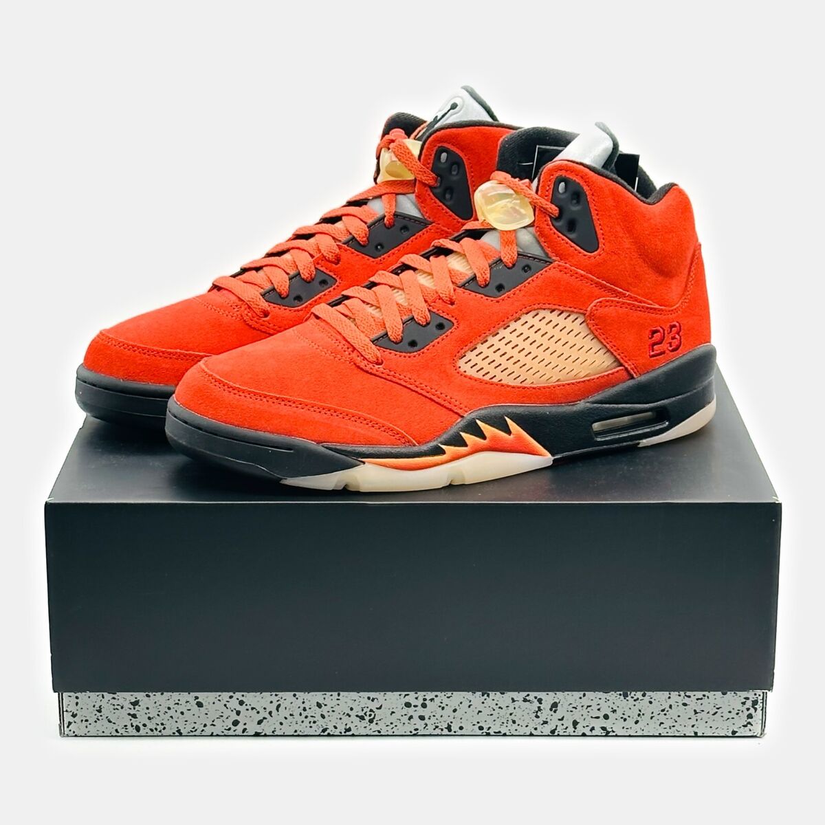 Air Jordan 5 Fire Red Black Orange