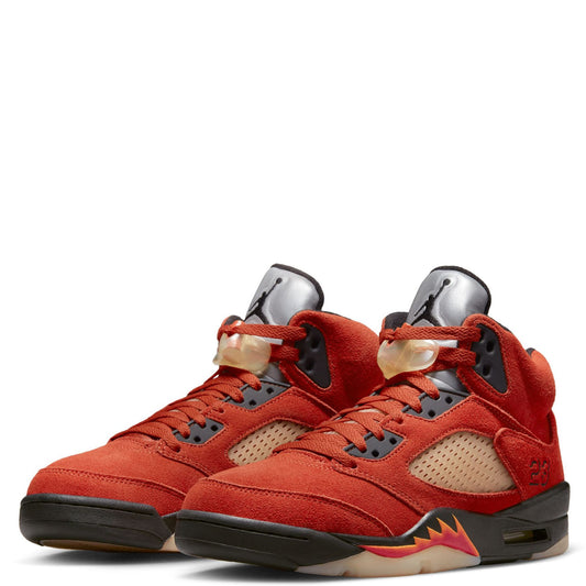 Air Jordan 5 Fire Red Black Orange