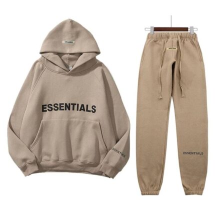 Fear Of God Essential Oversized Tracksuit - Brown