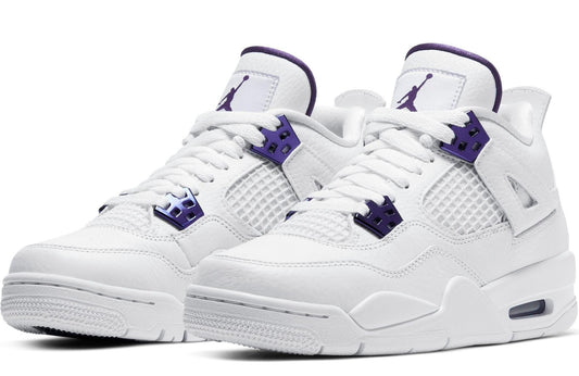 Jordan 4 - White & Purple