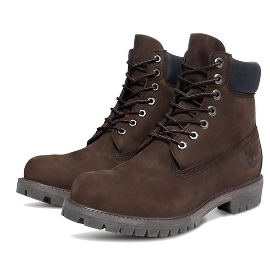 Timberland Stone Wash Dark Brown Boot