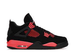 Jordan 4 - Black & Red