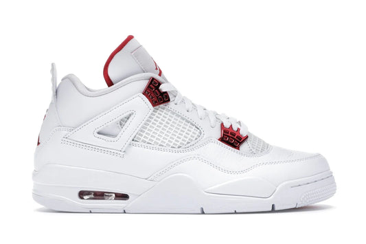 Jordan 4 - White & Red