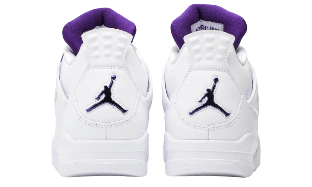 Jordan 4 - White & Purple